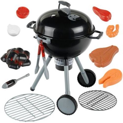 Theo Klein: Weber Kettle Barbecue - Light & Sound Kids Toy BBQ Set, Kids Pretend Play, Ages 3+