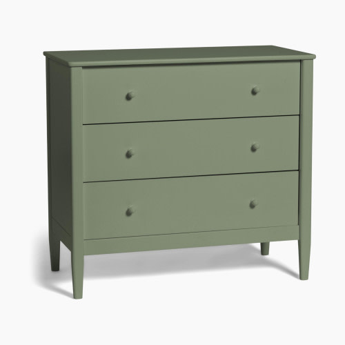 Little Seeds Clover 3-Drawer Dresser - Grove Green