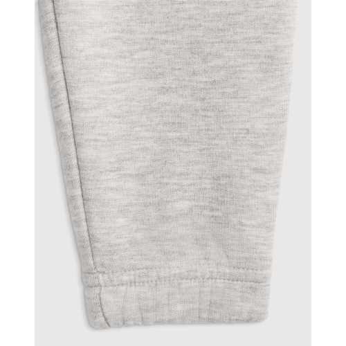 SuperSoft Fleece Joggers in Heather Grey