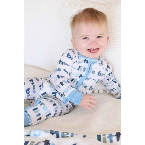 Little Brother Convertible Zip Romper | Caden Lane