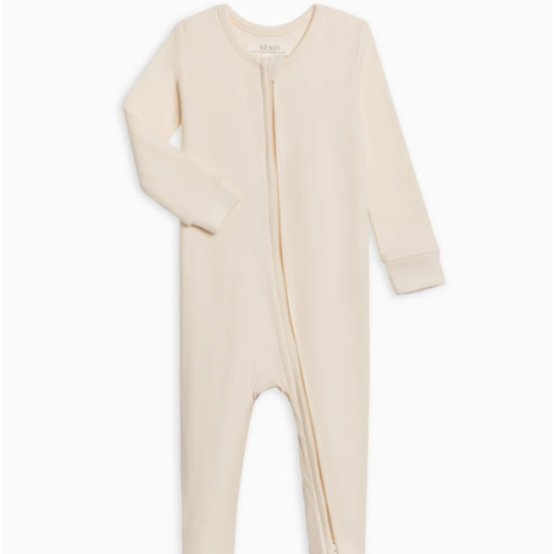 Kit Ribbed Zipper Sleeper