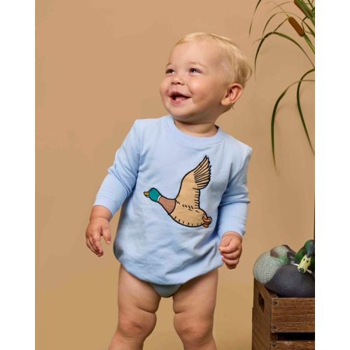 Applique Sweatshirt Romper