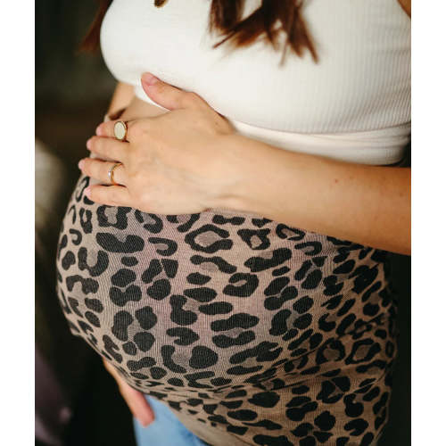 Leopard Skin-to-Skin Bandeau – From Bump to Baby