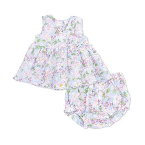 Magnolias - Kimono Dress and Bloomer