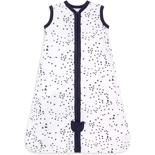 Burt's Bees Baby Unisex-Baby Beekeeper Wearable Blanket, 100% Organic Cotton, Swaddle Transition Sleeping Bag