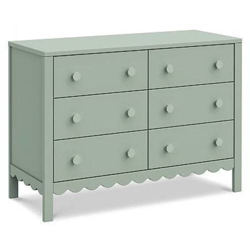 DaVinci Sammy Scalloped Bottom 6-Drawer Dresser