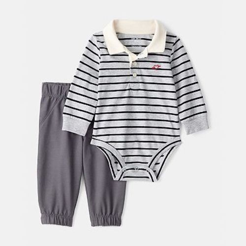 Baby Boy Carter's 2-pc. Striped Bodysuit & Pant Set