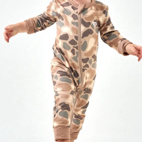 Baby Zip Up - Pintail Camo – BURLEBO