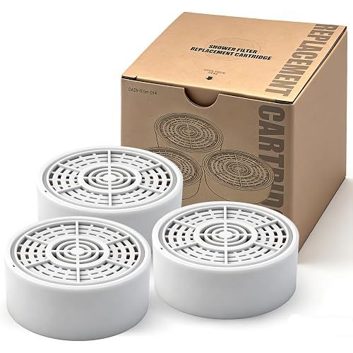 Replacement Filter Compatible with Crystal Quest Bathtub Faucet, 3 Packs