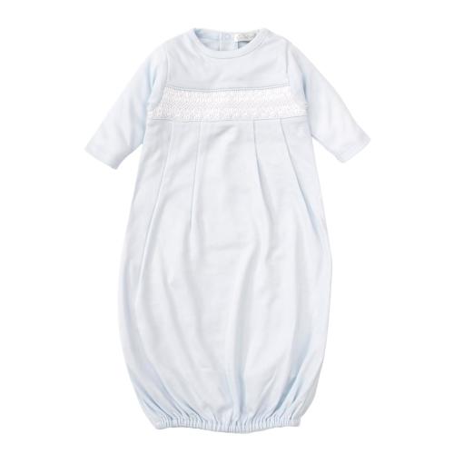 Kissy Kissy Baby Boy's Charmed Smocked Cotton Sleeper Gown | Saks Fifth Avenue