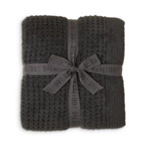 Barefoot Dreams Waffle Throw - Carbon