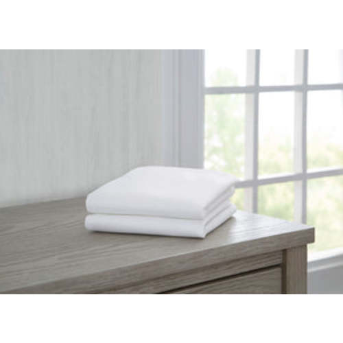 Fitted Bassinet Sheet Set, 2-Pack - Compatible with the Following Delta Children Bassinets: 27504 & 27505