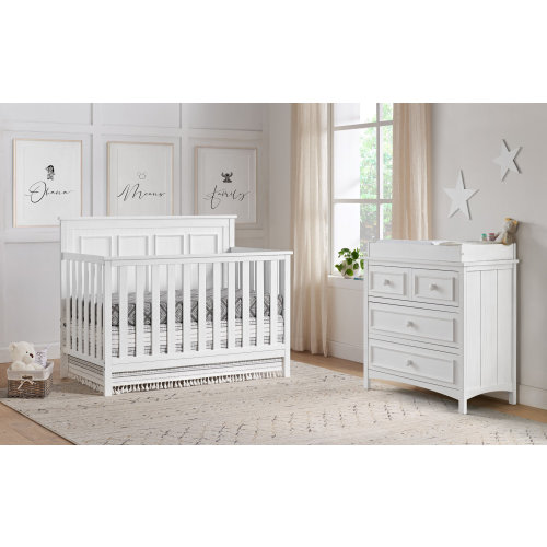 Oxford Baby Bennett 4-in-1 Wood Convertible Crib & Reviews | Wayfair