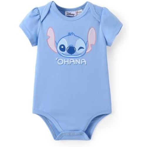 Disney Marvel Spiderman Cars Stitch Pooh Baby Boys Bodysuit Newborn-Infant