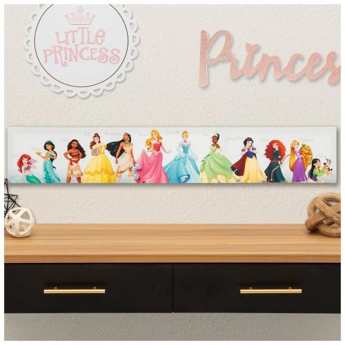 Disney Princess Line Up Canvas Wall Decor
