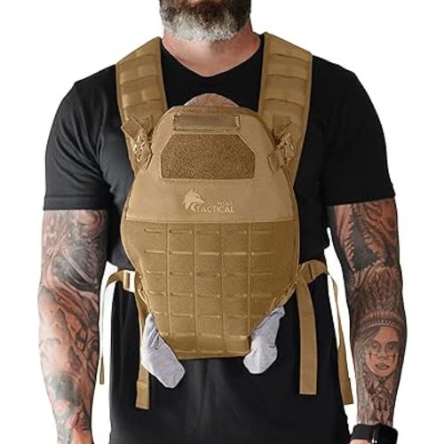 WOLF TACTICAL Toddler and Baby Carrier for Men - Dad Baby Military Mens Baby Carrier for Infants and Toddlers