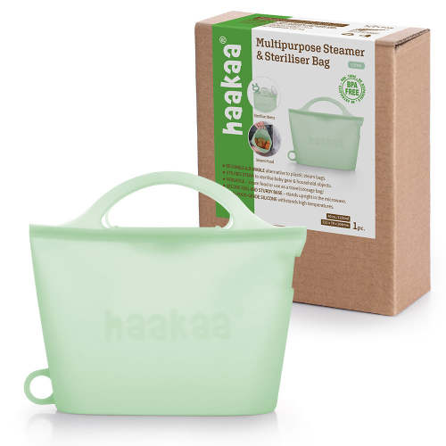 Haakaa USA Haakaa Multipurpose Steamer & Steriliser Bag | EarthHero