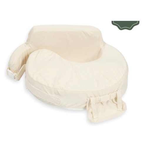 Super Deluxe Oat Nursing Pillow with 100% Organic Cotton Cover