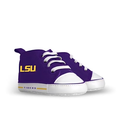 LSU Tigers PURPLE Pre-Walkers Baby Shoes - 1710305