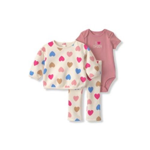 Baby Girls 3 Piece Cardigan Set