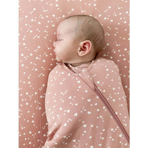 Swaddle Sleep Sack - Hearts / 1.0 TOG