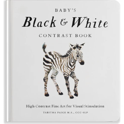 Baby's Black and White Contrast Book - Paige Tate Infant Development | Maisonette