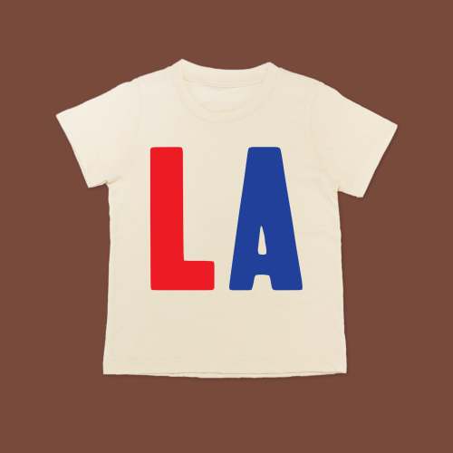 Amanda Jane Jones x Mochi Kids LA Los Angeles Kid+ Adult Tee
