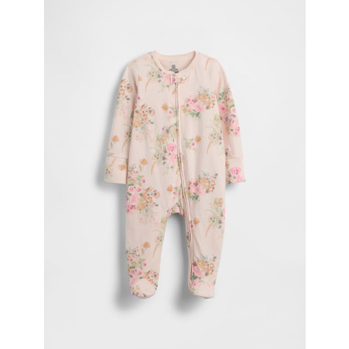 Baby First Favorites Organic Cotton Footed One-Piece