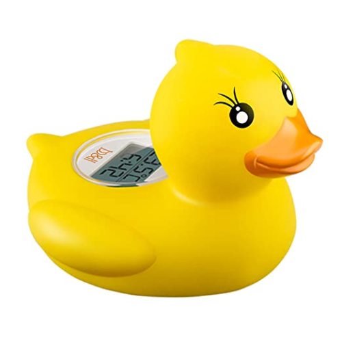b&h Baby Bath Thermometer, The Infant Bath Floating Toy Safety Temperature Water Thermometer, Baby Bath Essentials (Classic Duck)