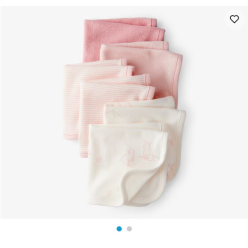 Baby Girl 6-Pack Washcloths - Pink - Carter's | Carter's