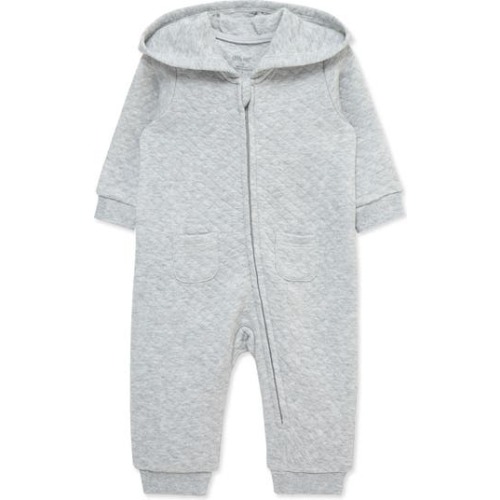 Quilted Hooded Romper, 9M