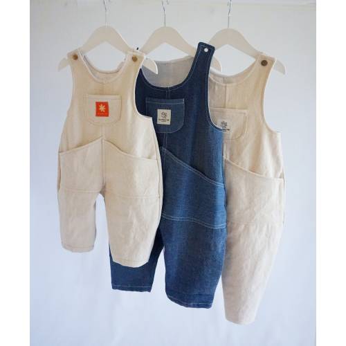 Billie Overalls Sewing Pattern: Beginner Friendly Baby and Kids Overalls (Digital Download)