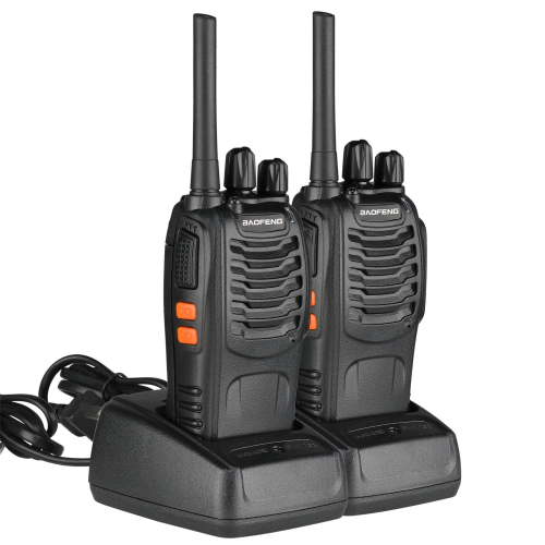 2 Pack Walkie Talkies for Adults, 6 Miles Handheld Walkie Talkies with 1500 mAh Battery
