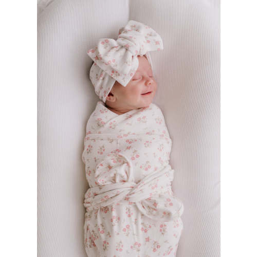Swaddle Set | Paisley Peony – Little and Fern