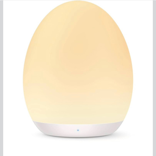 JolyWell Night Light for Kids, Baby Night Light with 7 Colors Changing Mode & Stepless Dimming, Nursery Night Light BPA Free,Rechargeable Egg Night Light for Breastfeeding 1h Timer & Touch Control