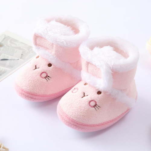 Infant Baby Girl Boots Shoes Warm Wool Snow Winter Anti-Slip Newborn Toddler Prewalker For 0-18 Month