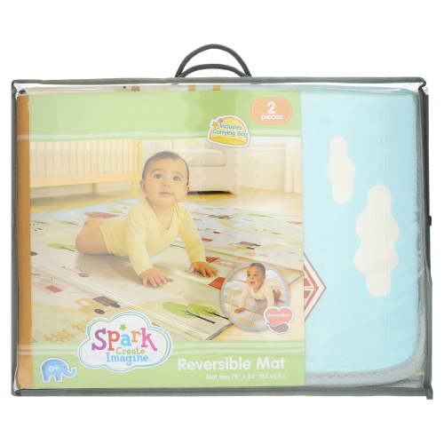 Spark.Create.Imagine Reversible Mat, 78" x 52"