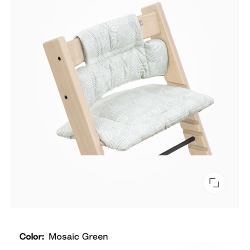 Tripp Trapp® Classic Cushion Mosaic Green OCS