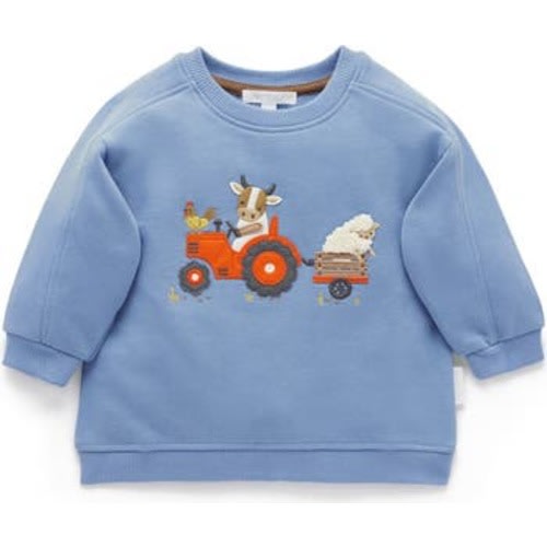 Tractor Sweater, 0-3M