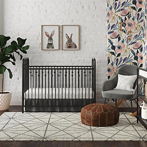Little Seeds Ivy Island Metal Crib