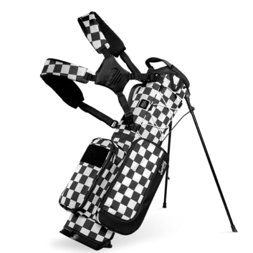 Recess Kids Golf Bag | Black/White Checker