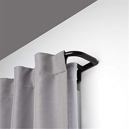 Umbra Twilight Double Black Out Window Curtain Rod – Wrap Around Adjustable, 28 to 48” (71-122cm), Dark Bronze