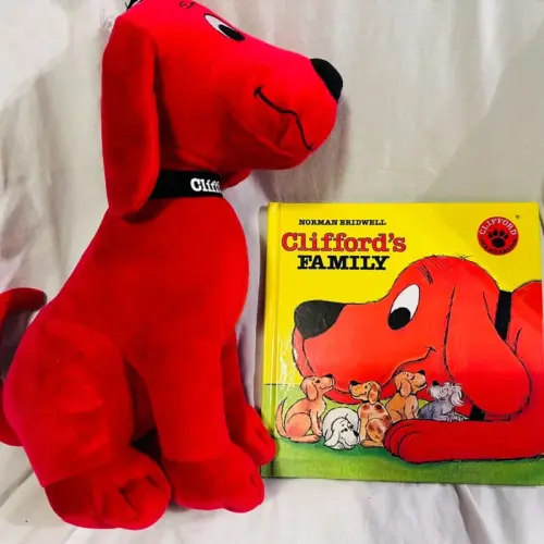 Clifford the Big Red Dog Book & Plush Bundle by Norman Bridwell, Hardcover | Pangobooks