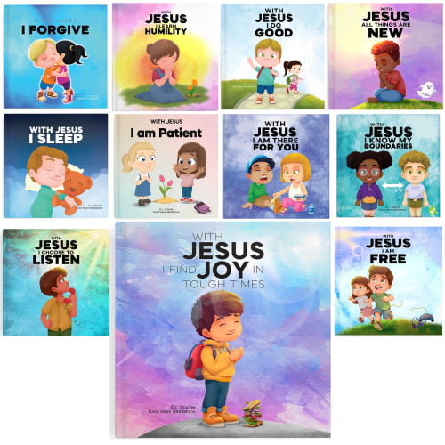 With Jesus Series New Release (Books 12-22) – GNM Christian Books For Kids
