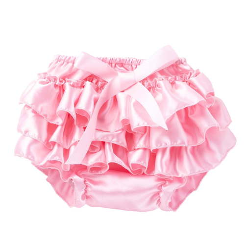 Fengyings Infant Boys Girls Diaper Covers Bloomer Mesh Ruffled Tiered Bloomers Elastic Briefs Cute Cotton Girl Shorts