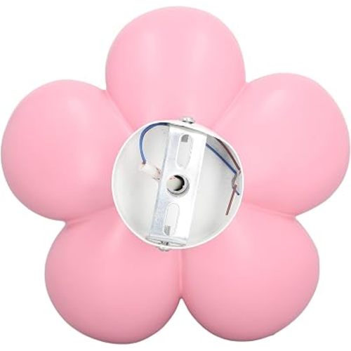 Cartoon Flower Wall Lamp, for Kids Room Bedroom Bedside with G9 Bulb, Resin Iron 100-240V