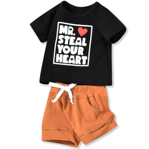 Aalizzwell Newborn Infant Baby Boys Summer Outfit