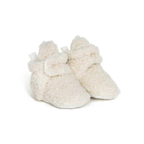 Sherpa Snap Booties Ivory – Robeez