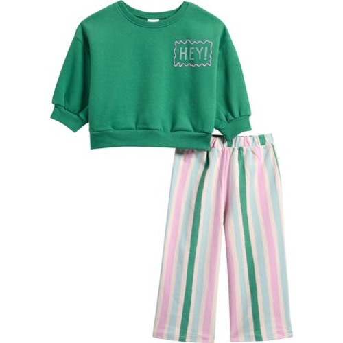 Kids' Graphic Sweatshirt & Pants Set, 12-18M