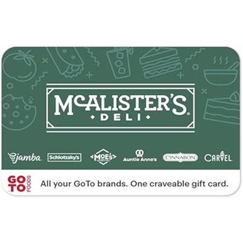 McAlister's Deli eGift Card